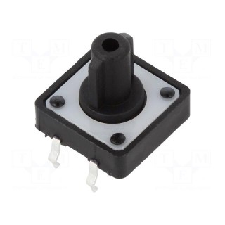 Microswitch TACT | SPST-NO | Pos: 2 | 0.05A/12VDC | THT | 1.57N | 12mm