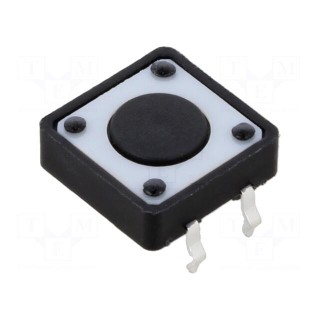 Microswitch TACT | SPST-NO | Pos: 2 | 0.05A/12VDC | THT | 1.57N | 4.3mm