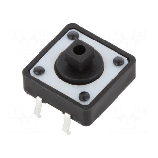 Microswitch TACT | SPST-NO | Pos: 2 | 0.05A/12VDC | THT | 1.57N | 7.3mm