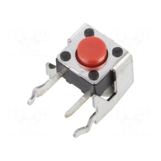 Microswitch TACT | SPST-NO | Pos: 2 | 0.05A/12VDC | THT | 2.55N | round