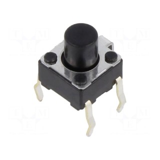 Microswitch TACT | SPST-NO | Pos: 2 | 0.05A/12VDC | THT | 980mN | 7mm