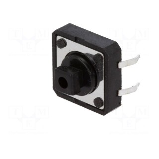 Microswitch TACT | SPST-NO | Pos: 2 | 0.05A/12VDC | THT | none | 0.69N