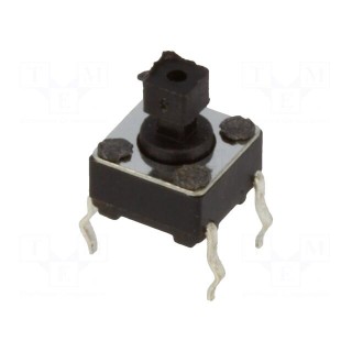 Microswitch TACT | SPST-NO | Pos: 2 | 0.05A/12VDC | THT | none | 1.5N