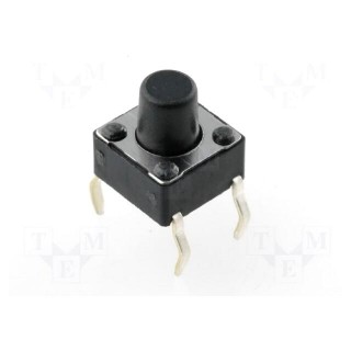 Microswitch TACT | SPST-NO | Pos: 2 | 0.05A/12VDC | THT | none | 1N | 7mm
