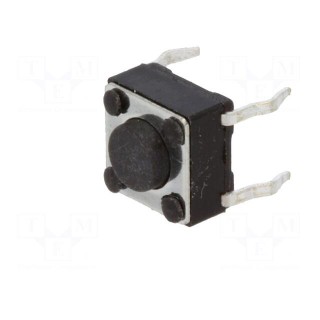 Microswitch TACT | SPST-NO | Pos: 2 | 0.05A/12VDC | THT | none | 2.5N