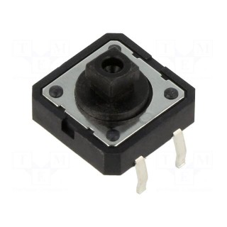 Microswitch TACT | SPST-NO | Pos: 2 | 0.05A/12VDC | THT | none | 2.6N