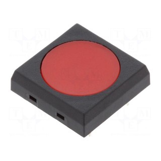 Microswitch TACT | SPST-NO | Pos: 2 | 0.05A/24VDC | 17.7x17.7x3mm