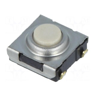 Microswitch TACT | SPST-NO | Pos: 2 | 0.05A/24VDC | SMT | none | 1.57N