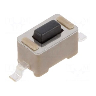 Microswitch TACT | SPST-NO | Pos: 2 | 0.05A/24VDC | SMT | none | 1.8N