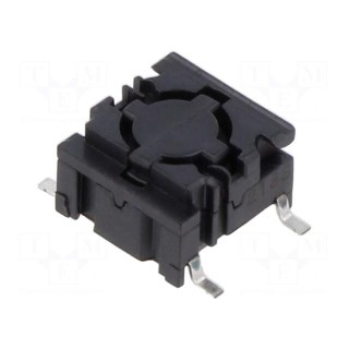 Microswitch TACT | SPST-NO | Pos: 2 | 0.05A/24VDC | SMT | none | 3.5N