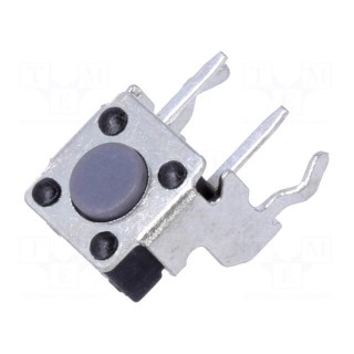 Microswitch TACT | SPST-NO | Pos: 2 | 0.05A/24VDC | THT | none | 1N | round