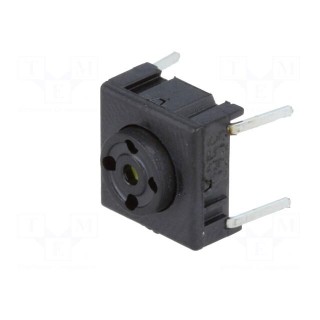 Microswitch TACT | SPST-NO | Pos: 2 | 0.05A/24VDC | THT | none | 3.5N