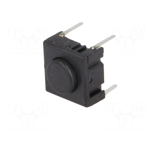 Microswitch TACT | SPST-NO | Pos: 2 | 0.05A/24VDC | THT | none | 3.5N