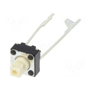 Microswitch TACT | SPST-NO | Pos: 2 | 0.05A/24VDC | THT | none | 980mN