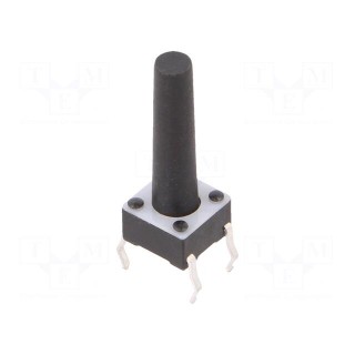 Microswitch TACT | SPST-NO | Pos: 2 | 0.05A/24VDC | THT | none | 1.57N