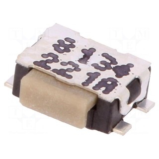 Microswitch TACT | SPST-NO | Pos: 2 | 0.05A/32VDC | SMT | none | 2N | IP40