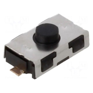 Microswitch TACT | SPST-NO | Pos: 2 | 0.05A/32VDC | SMT | 3N | 2.5mm | IP50