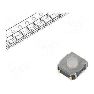 Microswitch TACT | SPST-NO | Pos: 2 | 0.05A/32VDC | SMT | none | 3.5mm