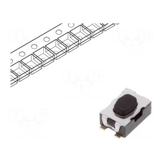 Microswitch TACT | SPST-NO | Pos: 2 | 0.05A/32VDC | SMT | none | 3N | 1.9mm