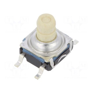 Microswitch TACT | SPST-NO | Pos: 2 | 0.05A/32VDC | SMT | none | 7.7mm