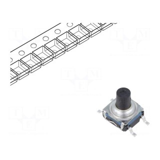 Microswitch TACT | SPST-NO | Pos: 2 | 0.05A/32VDC | SMT | none | 7.7mm