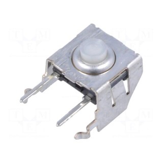 Microswitch TACT | SPST-NO | Pos: 2 | 0.05A/32VDC | THT | none | 1.3N