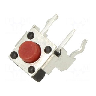 Microswitch TACT | SPST-NO | Pos: 2 | 0.05A/50VDC | THT | 2.45N | 3.85mm
