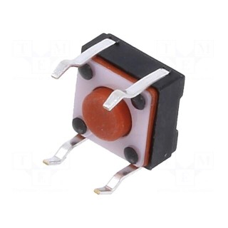 Microswitch TACT | SPST-NO x2 | Pos: 2 | 0.05A/12VDC | SMT | none | 1.57N