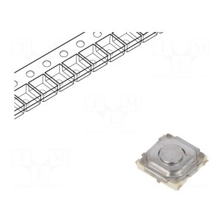 Microswitch TACT | SPST | Pos: 2 | 0.02A/15VDC | SMT | none | 1.6N | 1.5mm