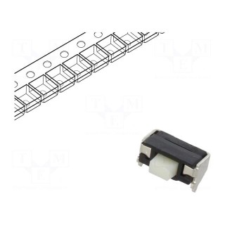 Microswitch TACT | SPST | Pos: 2 | 0.02A/15VDC | SMT | none | 1.6N | 1.6mm