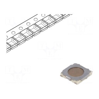 Microswitch TACT | SPST | Pos: 2 | 0.02A/15VDC | SMT | none | 2.6N | 0.8mm