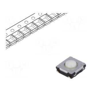 Microswitch TACT | SPST | Pos: 2 | 0.02A/15VDC | SMT | none | 2.6N | 2.5mm