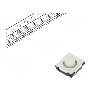 Microswitch TACT | SPST | Pos: 2 | 0.02A/15VDC | SMT | none | 3.5N | 3.1mm