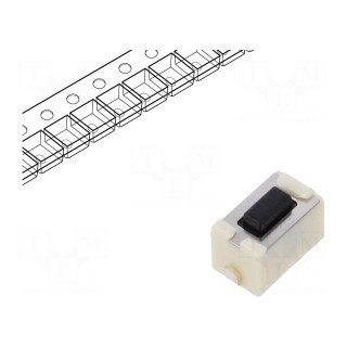 Microswitch TACT | SPST | Pos: 2 | 0.05A/12VDC | 6x3.5x3.5mm | 4.3mm