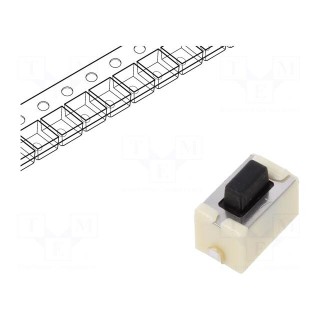 Microswitch TACT | SPST | Pos: 2 | 0.05A/12VDC | 6x3.5x3.5mm | 5mm