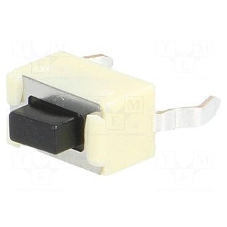Microswitch TACT | SPST | Pos: 2 | 0.05A/12VDC | 6x3.5x3.5mm | 5mm