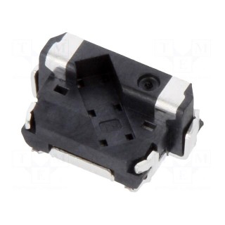 Microswitch TACT | SPST | Pos: 2 | 0.05A/12VDC | side,SMD | none | 2.35N