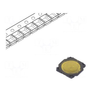 Microswitch TACT | SPST | Pos: 2 | 0.05A/12VDC | SMT | 1.6N | 0.35mm