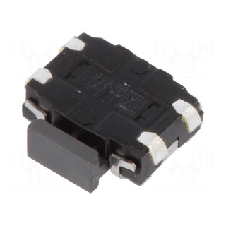Microswitch TACT | SPST | Pos: 2 | 0.05A/12VDC | SMT | none | 2.2N | 1.65mm