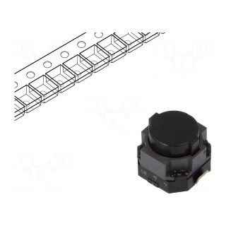 Microswitch TACT | SPST | Pos: 2 | 0.05A/12VDC | SMT | none | 3.5N | 5mm