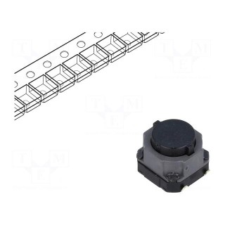 Microswitch TACT | SPST | Pos: 2 | 0.05A/12VDC | SMT | none | 5N | 6.5mm