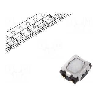 Microswitch TACT | SPST | Pos: 2 | SMT | none | 3.5N | 2.9x3.5x1.4mm