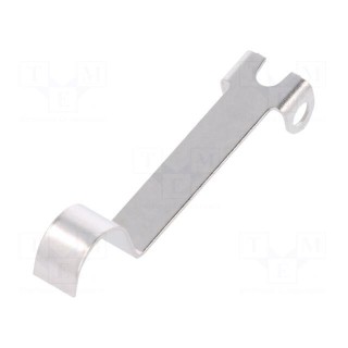 Lever with roller simulation | 21.5mm | DC series | Colour: silver