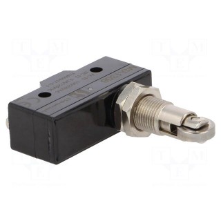 Microswitch SNAP ACTION | 15A/250VAC | 0.3A/220VDC | with roller
