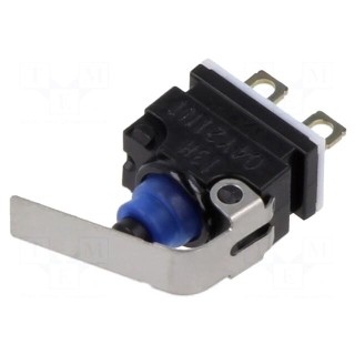Microswitch SNAP ACTION | 0.01A/13.5VDC | with lever | SPST-NO