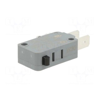 Microswitch SNAP ACTION | 16A/250VAC | without lever | SPDT | Pos: 2