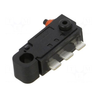 Microswitch SNAP ACTION | 3A/250VAC | without lever | SPDT | ON-(ON)