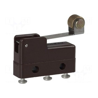 Microswitch SNAP ACTION | with lever (with roller) | SPDT | Pos: 2