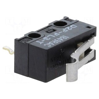 Microswitch SNAP ACTION | 0.5A/30VDC | SPDT | Rcont max: 50mΩ | Pos: 2