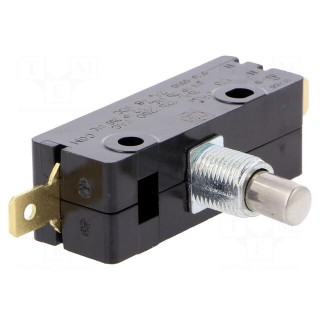 Microswitch SNAP ACTION | SPDT | 15A/250VAC | 2A/48VDC | ON-(ON)